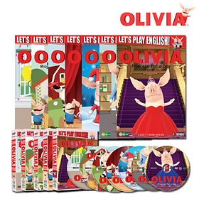 (DVD+BOOK) 올리비아 시즌 1~7 풀 세트 (Olivia Season 1~7 Full Set DVD+BOOK)