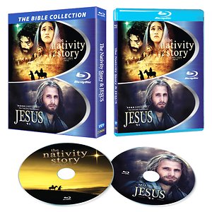 (블루레이) 예수 &amp; 네티비티 스토리 : 더 바이블 합본팩 (The Bible SE Collection, 2Disc)