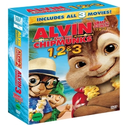(DVD) 앨빈과 슈퍼밴드 3부작 박스세트 (Alvin and the Chipmunks Boxset, 3disc)