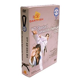 WTF 표준 태권도 품새 4종 박스세트 DVD / WTF standard taekwondo poomsae DVD