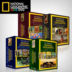 [내셔널지오그래픽] 베스트 셀러 지오키드 DVD 시리즈 (NATIONAL GEOGRAPHIC: BEST set)