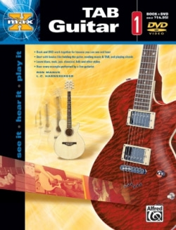 알프레드 맥스 탭 기타1 DVD&amp;Book  (Alfred&#039;s MAX™ TAB Guitar 1)