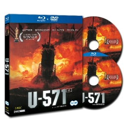 [한정판재고대방출!!][블루레이] U-571 SE(스페셜 에디션) - 2DISC (블루레이/DVD플레이어모두실행가능) / [Blu-ray] U-571(special Edition) - 2DISC (1Blu-ray + 1DVD)