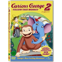 (DVD)  호기심 많은 조지 2 (Curious George2 : Follow That Monkey)