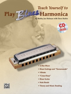 알프레드 혼자서 배우는 블루스 하모니카 CD&amp;Book (Alfred&#039;s Teach Yourself to Play Blues Harmonica)