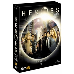 (DVD) 히어로즈 시즌 2 박스세트 (Heroes Season 2 Boxset, 4disc)
