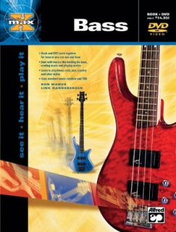 알프레드 맥스 베이스 DVD&amp;Book (Alfred&#039;s MAX™ Bass)